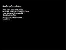 Tablet Screenshot of liberdanza.com